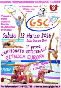 Ritmica Europa Fase Regionale