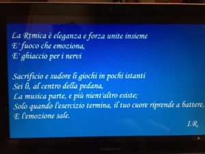 la ritmica è elleganza e forza unite insime