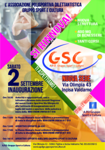 2 settembre inaugurazione